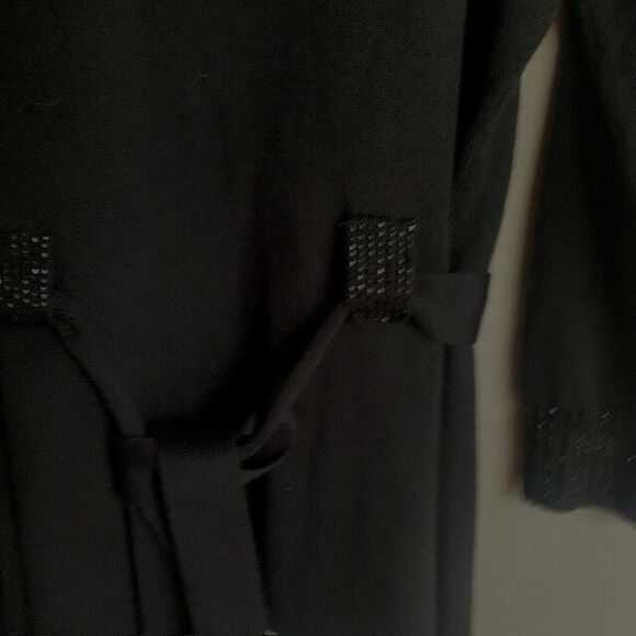 Adrianna Papell Two Piece Wool Knit Black  Skirt And Sweater Quiet Luxury  Posh - Picture 15 of 16